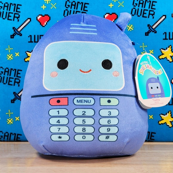 Squishmallow S Ufficiale Kellytoy 3,5 Pollici Clip On Bag Portachiavi - Foto 3